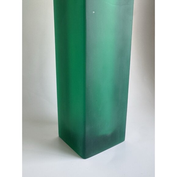 Martha Sturdy Resin Vase Rare Green Golden Bow - Picture 7 of 13